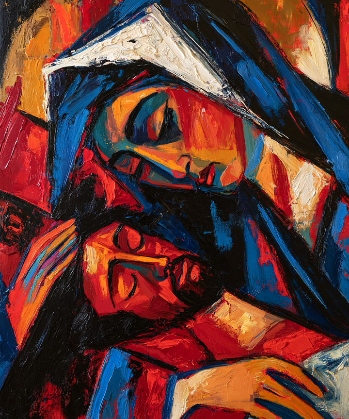 The Pietà - Expressionist · Portrait n° 14