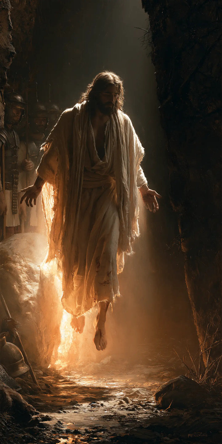 The Resurrection of Jesus Christ — The Golden Edge in the Black Passage