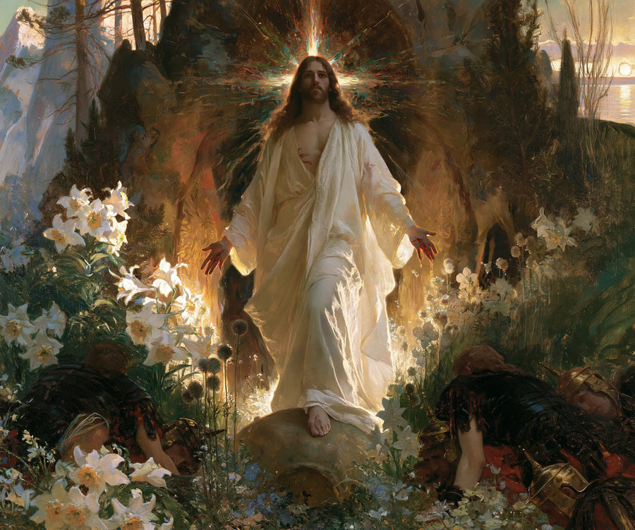 The Resurrection of Jesus Christ - Expressionist · Landscape n° 1