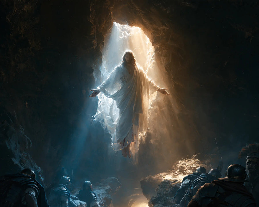 The Resurrection of Jesus Christ - Midnight-blue Chiaroscuro · Landscape n° 5