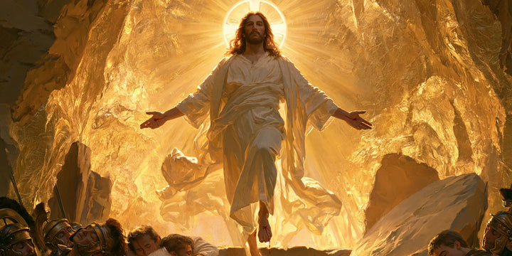 The Resurrection of Jesus Christ — The Halo in the Heart of the Glowing Cave