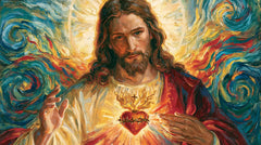 Sacred Heart of Jesus – Post-Impressionist · Landscape no. 9