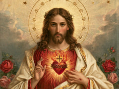 Sacred Heart of Jesus – Symbolist · Landscape no. 7