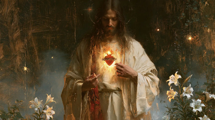 The Sacred Heart of Jesus — The Vigil in the Ivory Garden