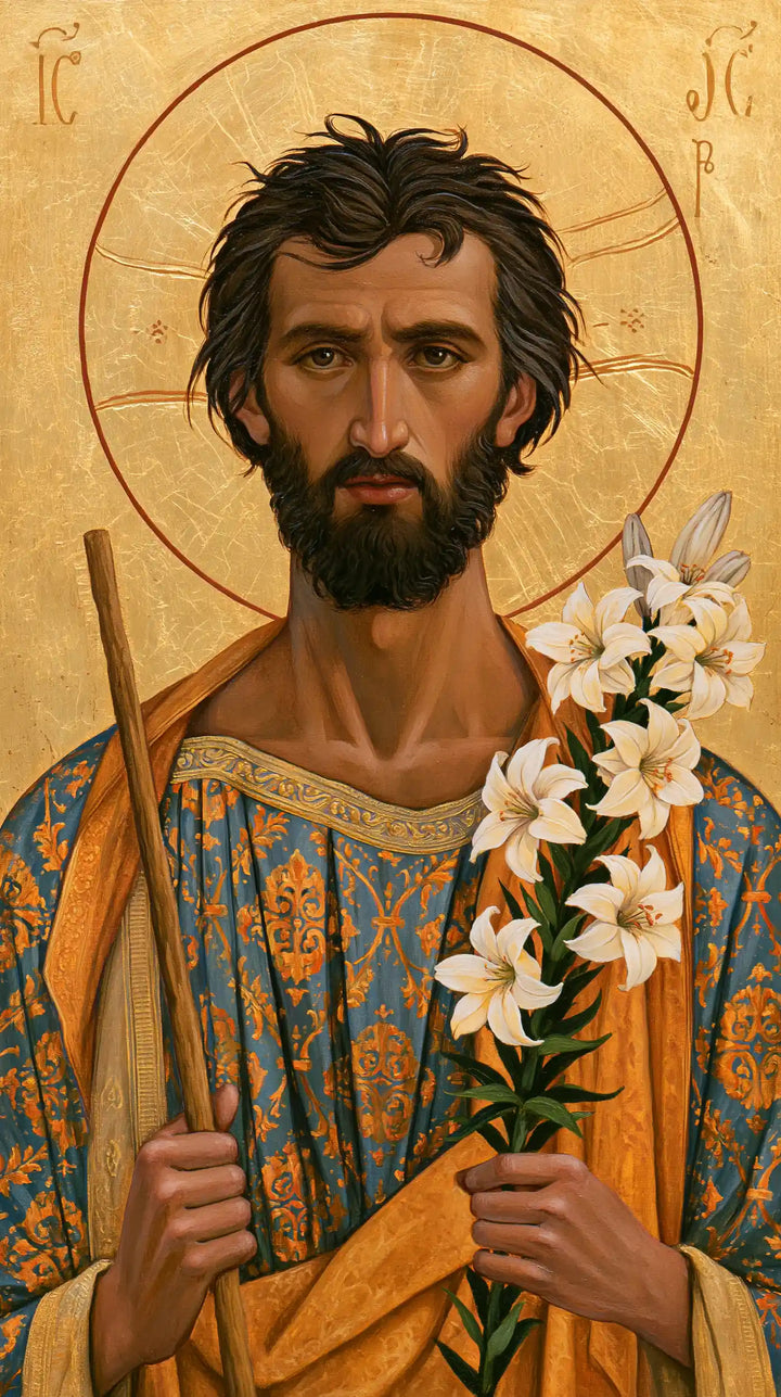 Saint Joseph – Contemporary Byzantine · Portrait no. 7