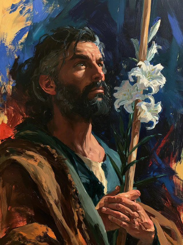 Saint Joseph – Expressionist · Portrait no. 14
