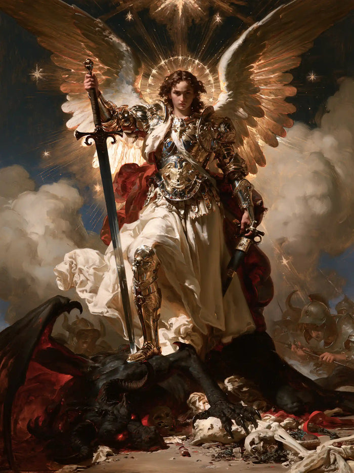 Saint Michael the Archangel – Symbolist · Portrait no. 10