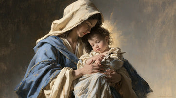Virgin Mary and Child Jesus - Mary Presenting the Child Jesus · Landscape n° 17